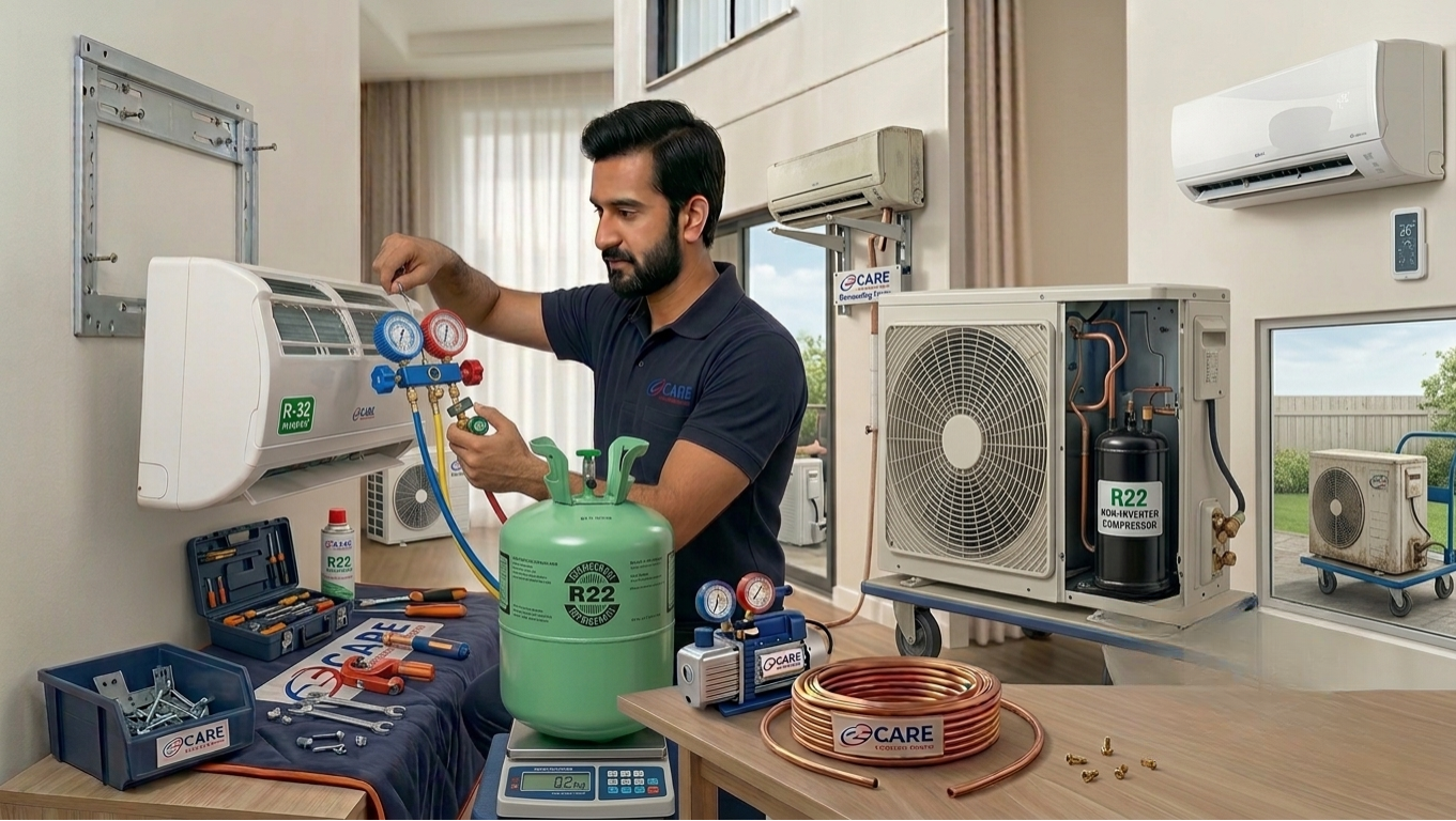 AC Gas Filling (Inverter)